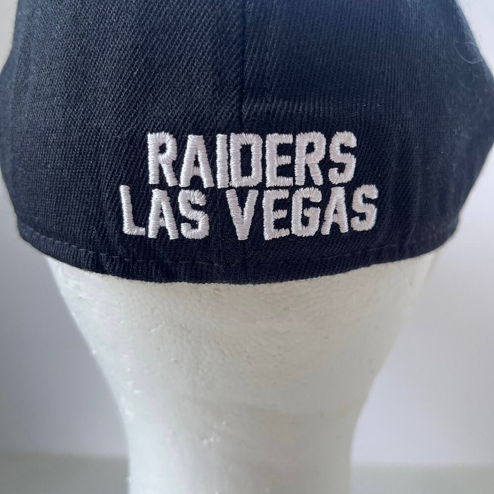 Las Vegas Raiders Ball Cap Hat One Size Black 47 Brand NFL Embroidered Logo Dad - Picture 5 of 10